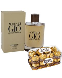 Armani Acqua Di Gio Absolu Cologne Eau De Parfum For Him 125 ml