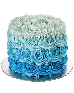 Blueroses Vanilla Cake - Golden Cakes