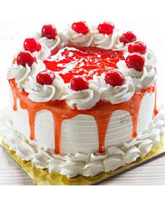 Cherry Strawberry Cake - Golden Cakes