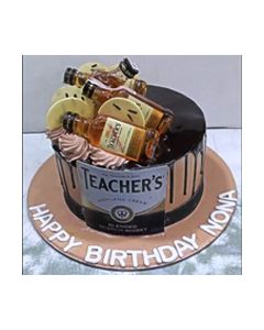Chocolaty Teacher’s Miniature Bottle Cake - Box of Cake