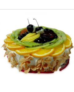 Exotic Fresh Fruit Cake - Golden Cakes