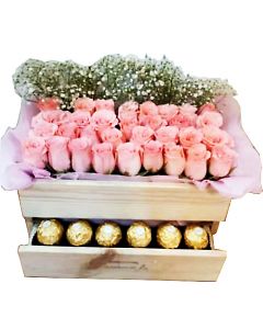 Ferrero Rocher Chocolate Roses Bouquet