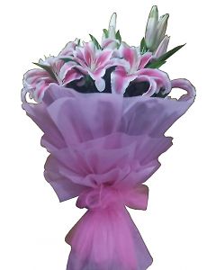 Oriental Lilies Bouquet