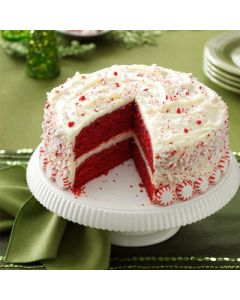 Peppermint Red Velvet - Golden Cakes