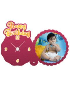 Personalised Table Clock 9 X 7 inchs TC116