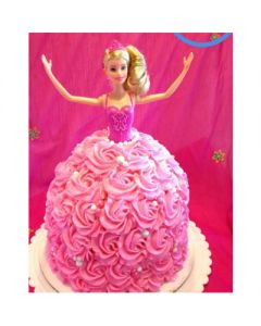 The Barbie Doll Cake - Golden Cakes
