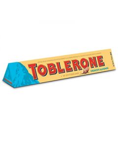 Toblerone Crunchy Almonds Bar 100 gms (Gift Add On)